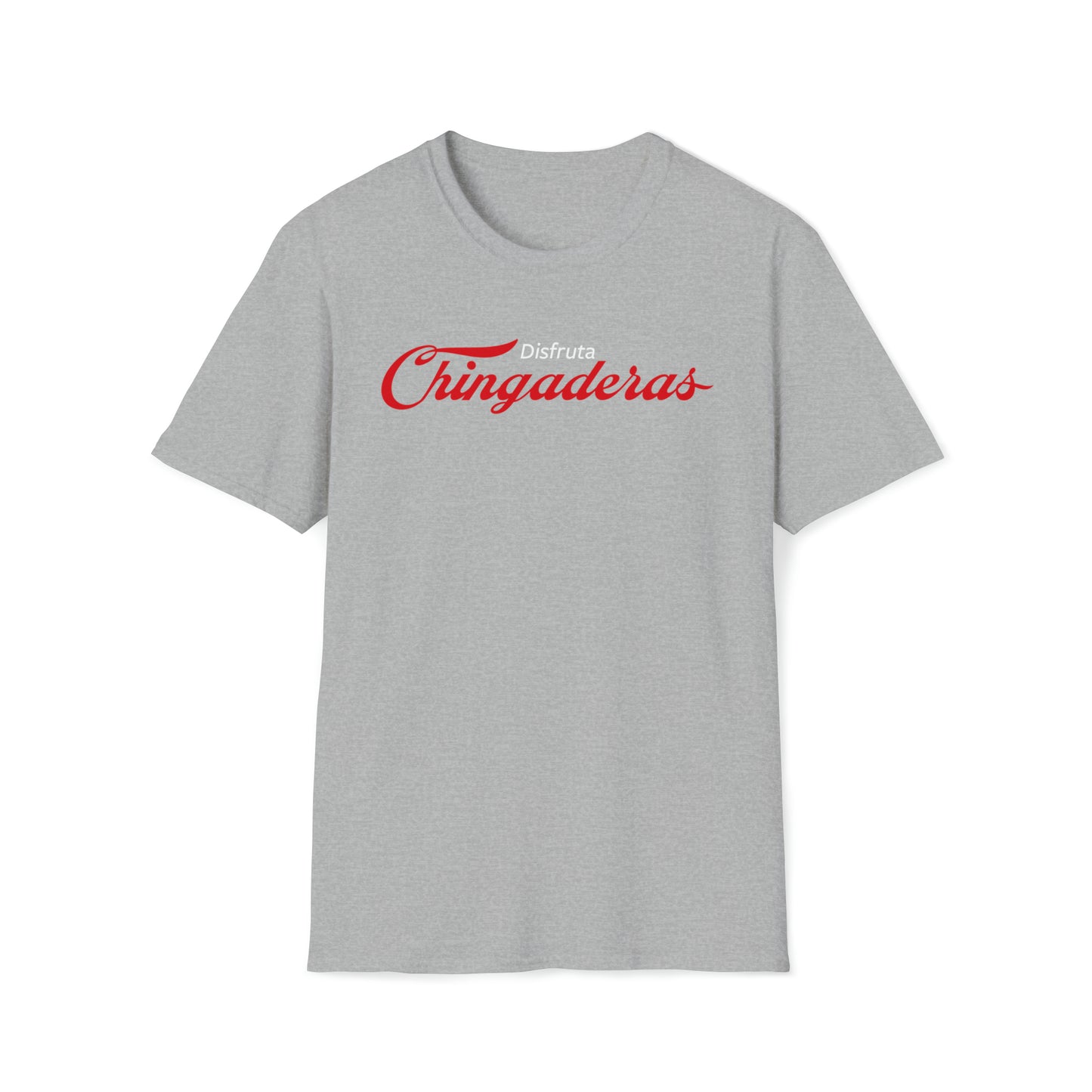 Disfruta Chingaderas Unisex Softstyle T-Shirt