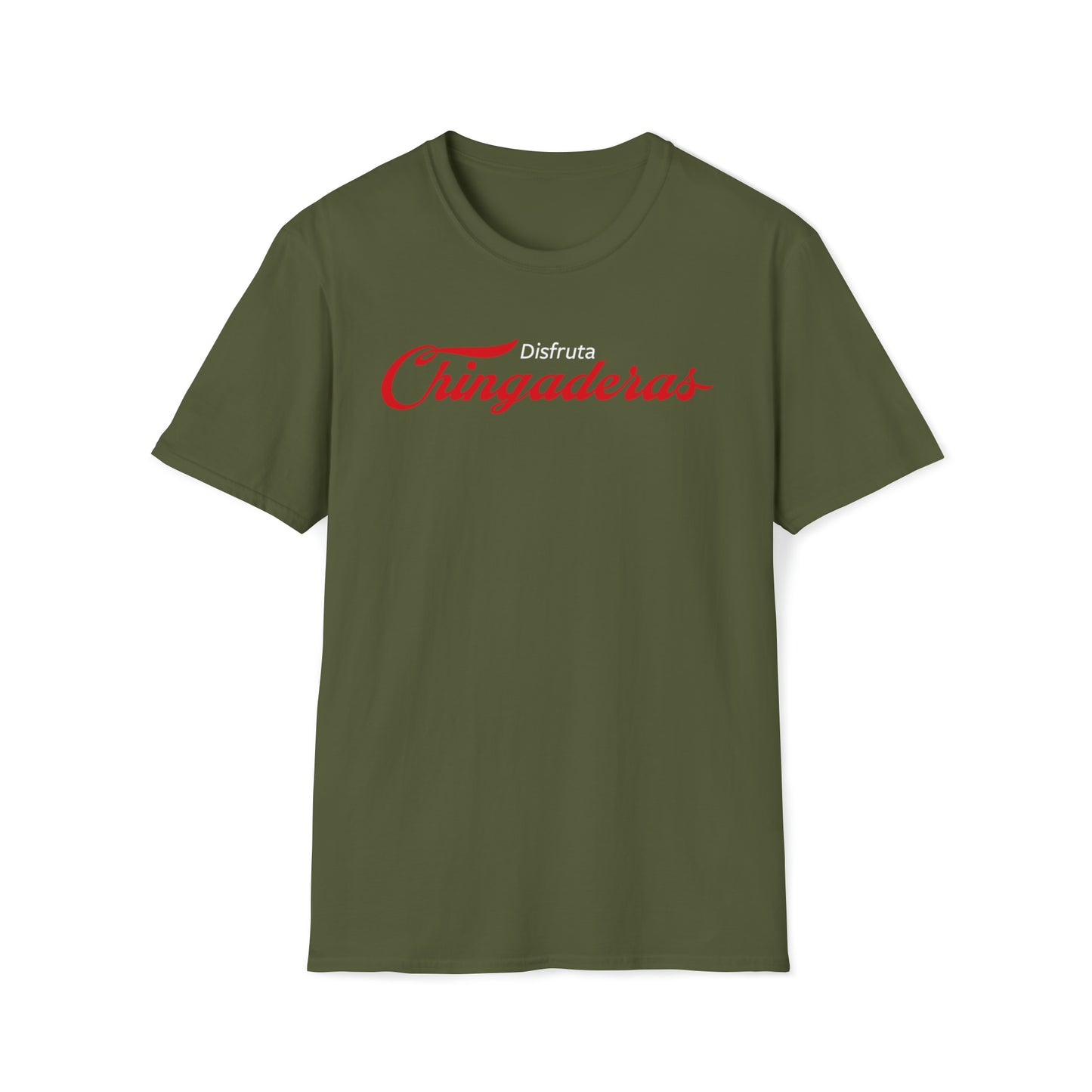 Disfruta Chingaderas Unisex Softstyle T-Shirt