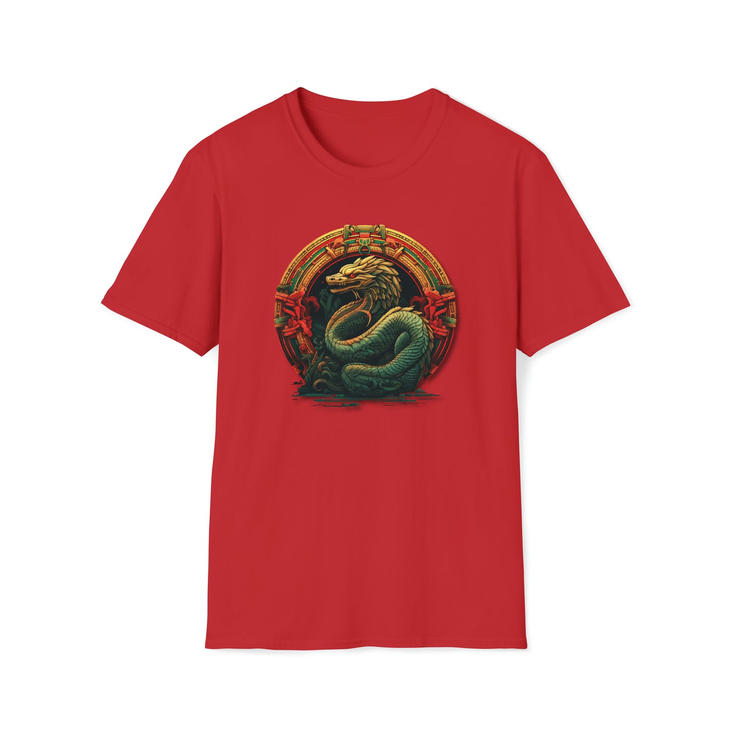 Quetzacoatl Ouroboros Unisex Softstyle T-Shirt