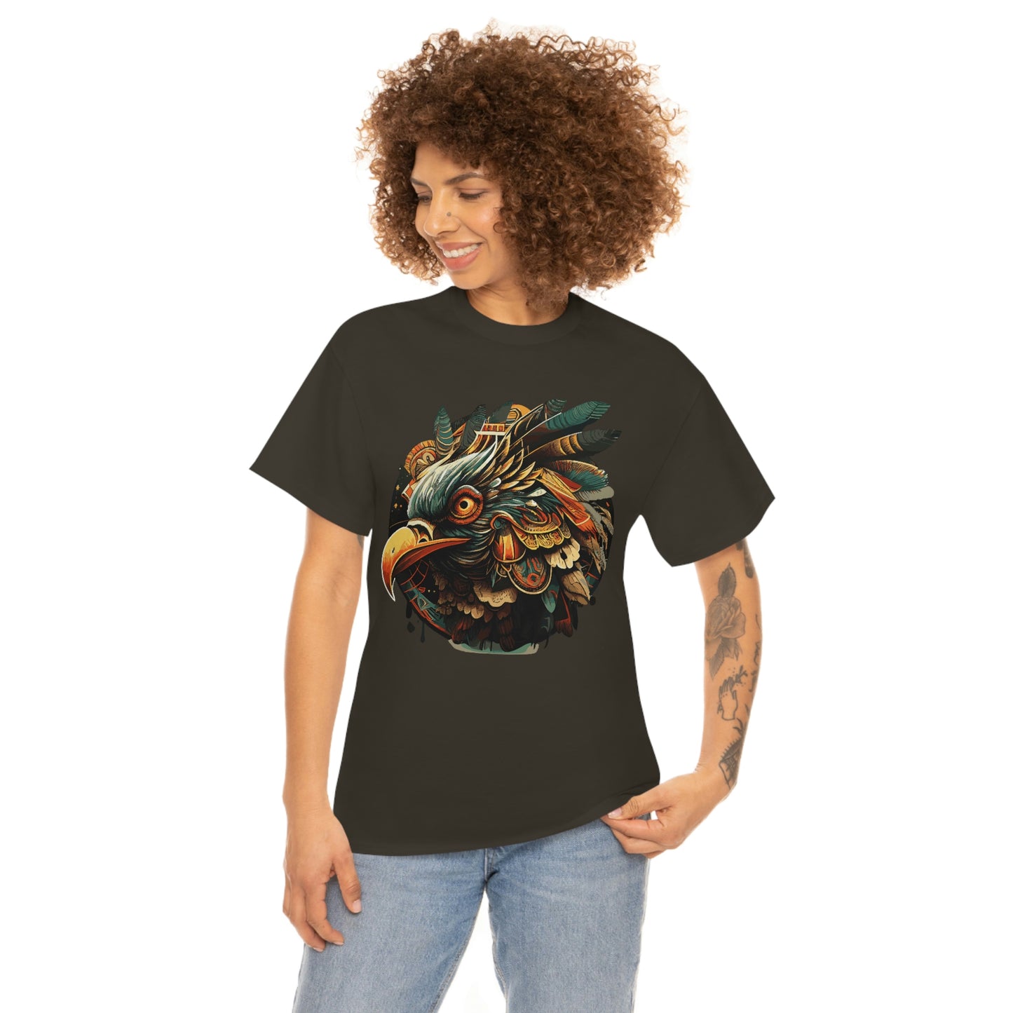 Eagle Shield Unisex Heavy Cotton Tee