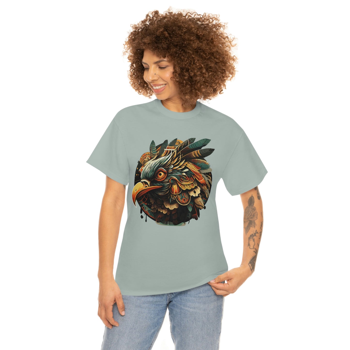 Eagle Shield Unisex Heavy Cotton Tee