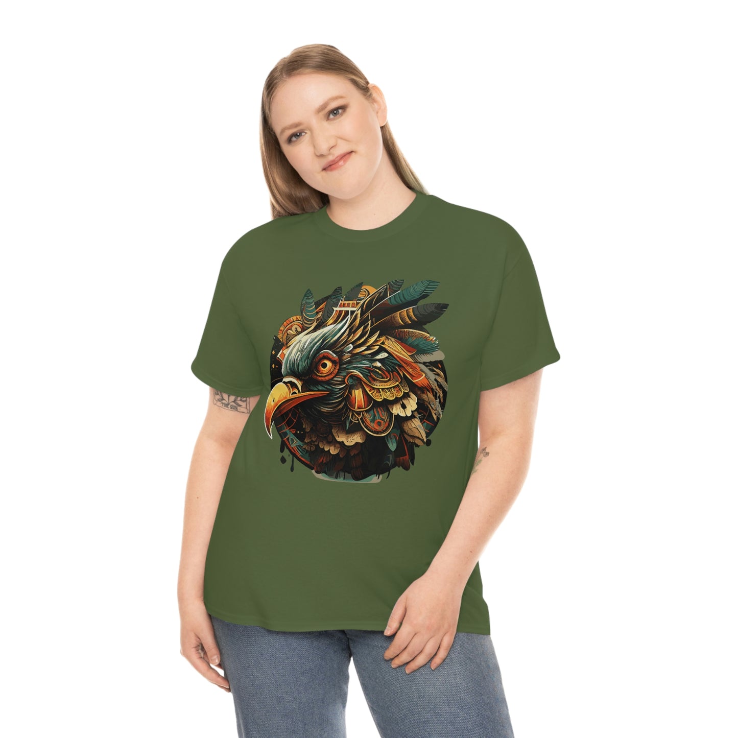 Eagle Shield Unisex Heavy Cotton Tee